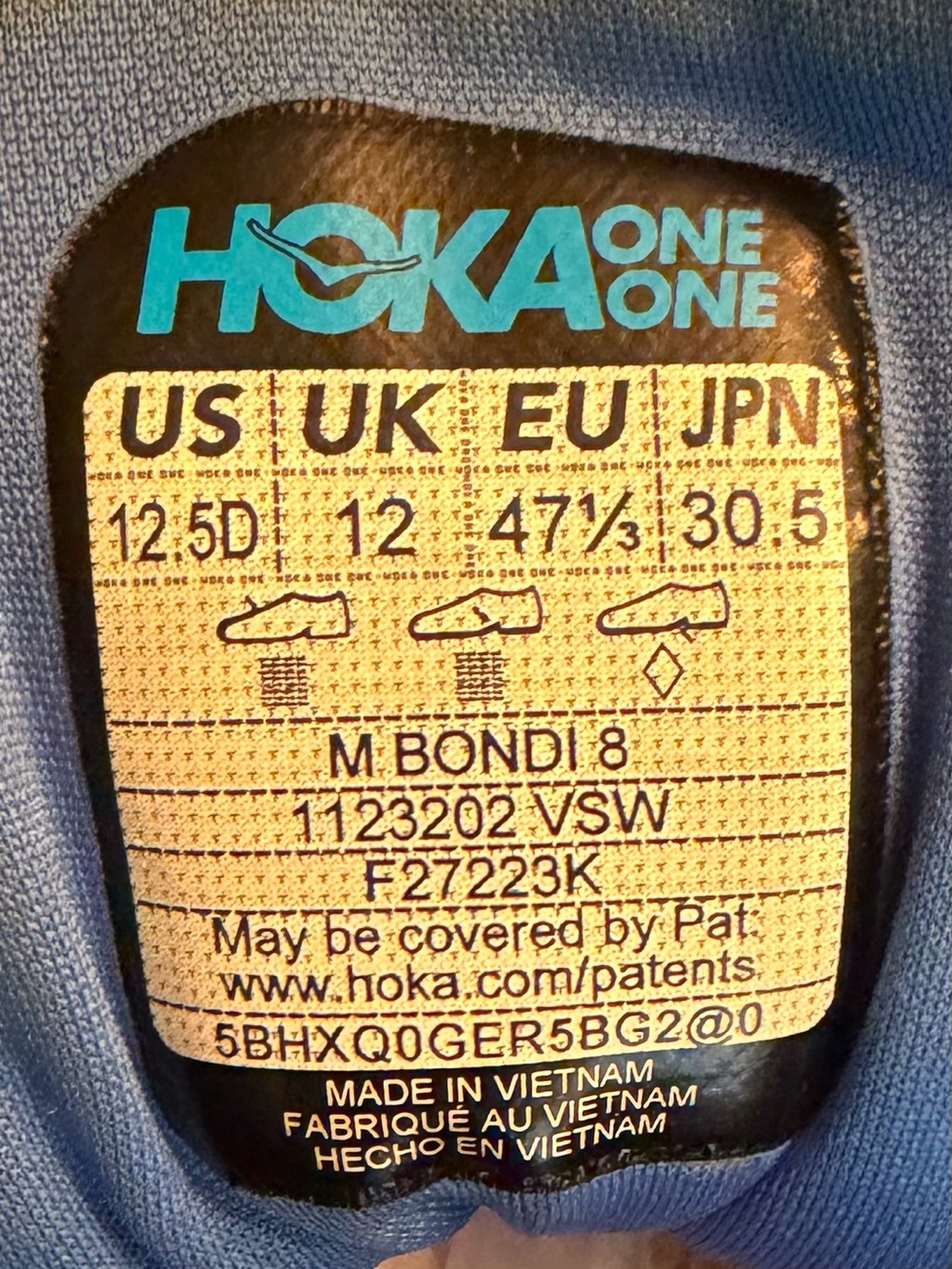 HOKA Bondi 8 | Men’s Size 12.5 - Picture 9 of 9